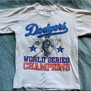 Vintage 1988 Dodgers World Series T Shirt